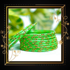 Designers Glass Bangles